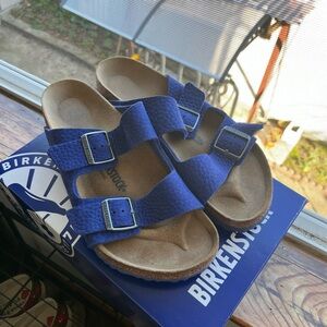 Birkenstock Arizona BS Desert Buck Indigo Blue